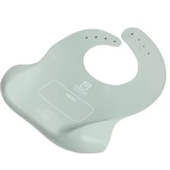 Baberos de silicona para bebés con bolsillos – 2 unidades