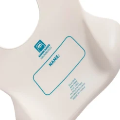 Baberos de silicona para bebés con bolsillos – 2 unidades