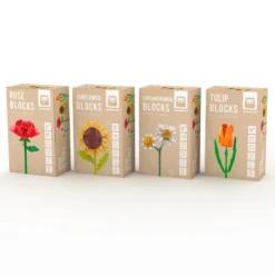 Bloques de construcción flores clásicas – crisantemo de 106 piezas