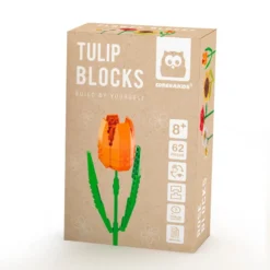 Bloques de construcción flores clásicas – tulipa de 62 piezas