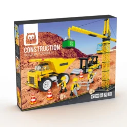 Bloques de construcción zona en obras – 804 piezas