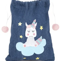 Bolsa unicornio en una nube