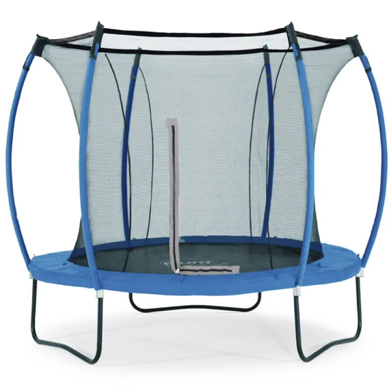 Cama elástica reversible azul y lima 305cm