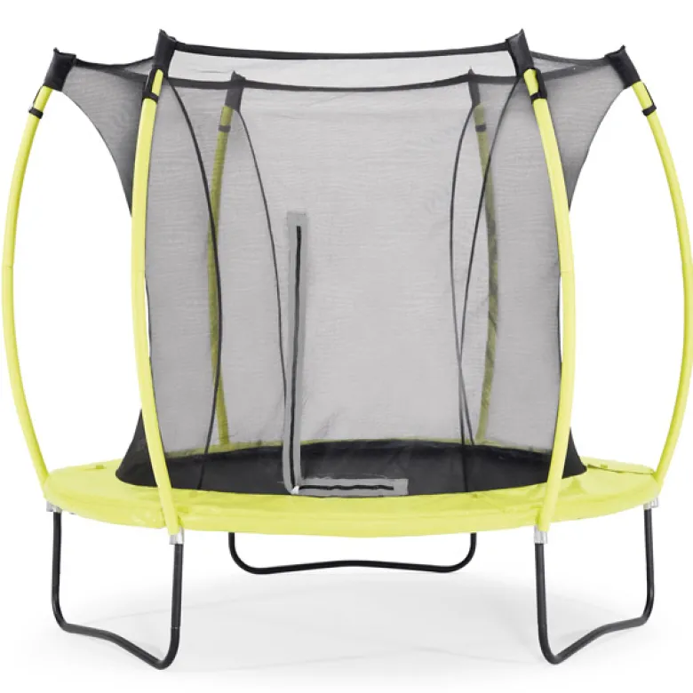 Cama elástica reversible azul y lima 305cm