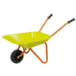 Carretilla de metal para niños