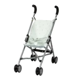 Carrito de muñecas verde estrellitas