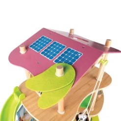 Casa de bambú de los osos panda - Green Planet Explorers