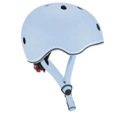 Casco GO UP Lights azul pastel