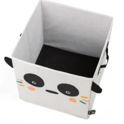Cesta de almacenaje infantil – Panda