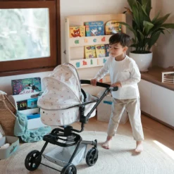 Cochecito 2 en 1 plegable con giro 360º
