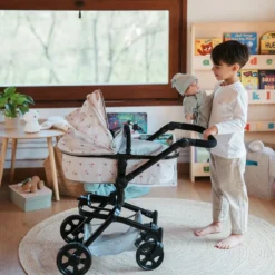 Cochecito 2 en 1 plegable con giro 360º
