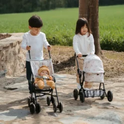 Cochecito plegable para muñecas & muñecos de 36cm