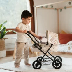 Cochecito plegable para muñecas & muñecos de 36cm