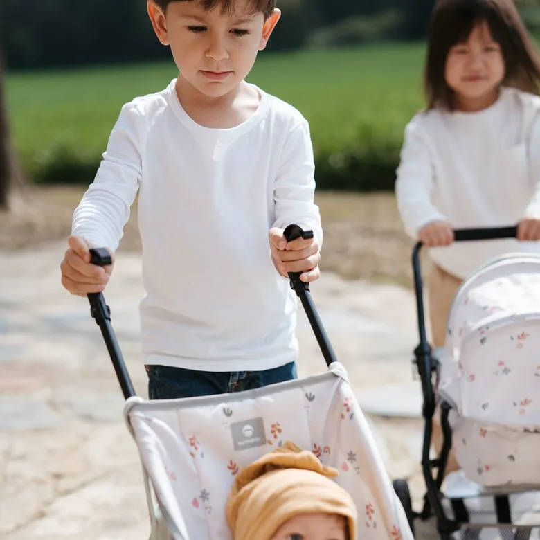 Cochecito plegable para muñecas & muñecos de 45cm