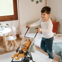 Cochecito plegable para muñecas & muñecos de 45cm