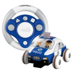 Coche de policía blando con radiocontrol