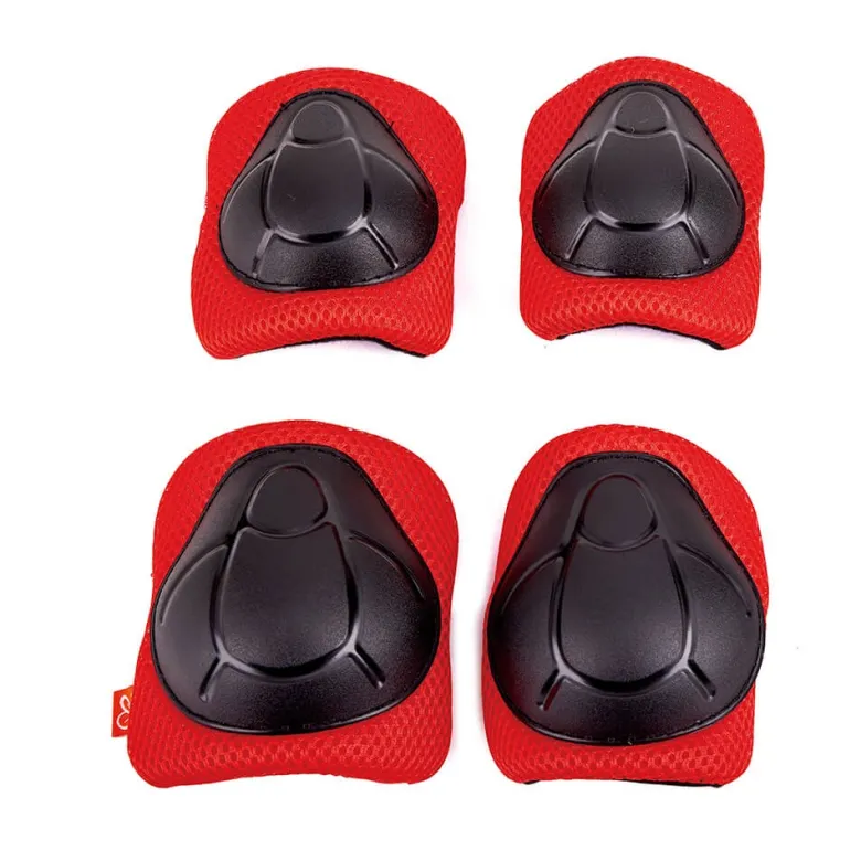 Coderas y rodilleras protectoras para niños – Adventurer Rojo