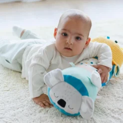 Cojín de actividades para bebés con más de 10 estímulos sensoriales - Cucu