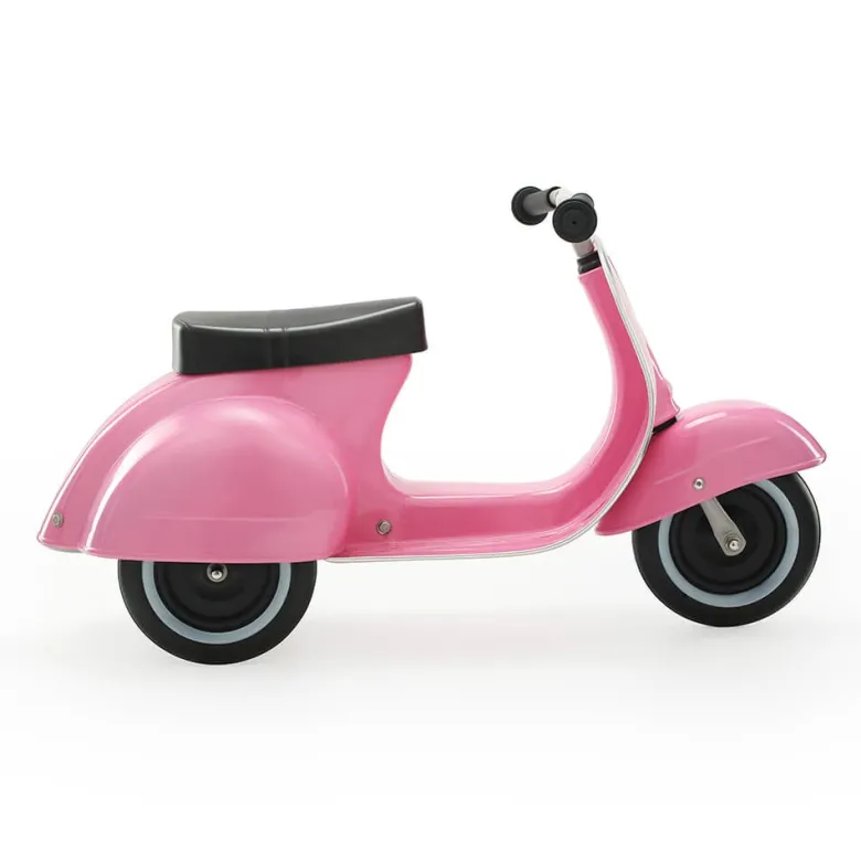 Correpasillos moto scooter clásica - Color Rosa