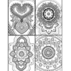 Cuaderno para colorear mandalas clásicos