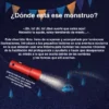 Dónde está ese monstruo? Libro interactivo con linterna