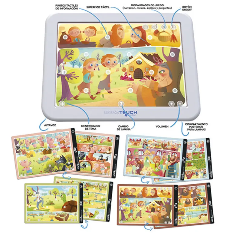 Educa touch junior: cuenta cuentos 2