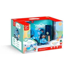 El coche de policía con sirena - Colección Hapeland