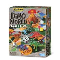 El mundo de los dinosaurios paint and play