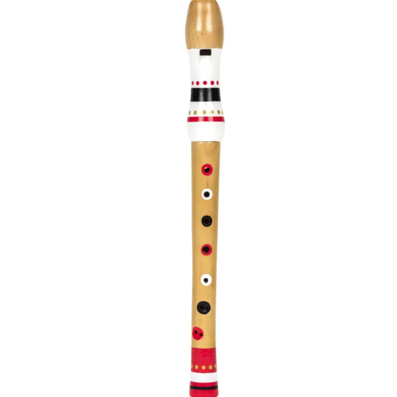 Flauta de madera