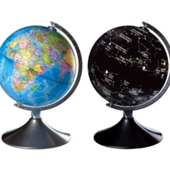 Globo planeta y constelaciones 2 en 1 en italiano
