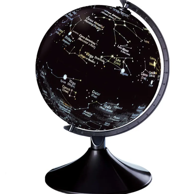 Globo planeta y constelaciones 2 en 1 en italiano