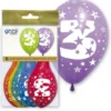 6 globos número 3