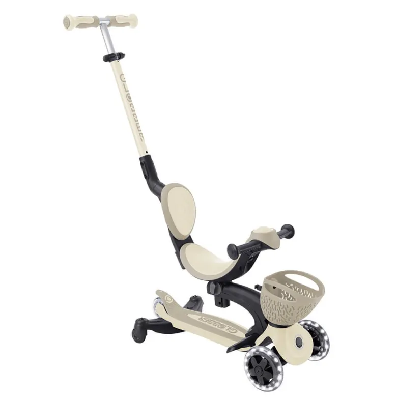 Go Up Baby Lights 360 – Patinete Evolutivo con Luces (Taupe)