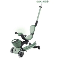 Go Up Baby Lights 360 – Patinete Evolutivo con Luces (Sage/Oliva)