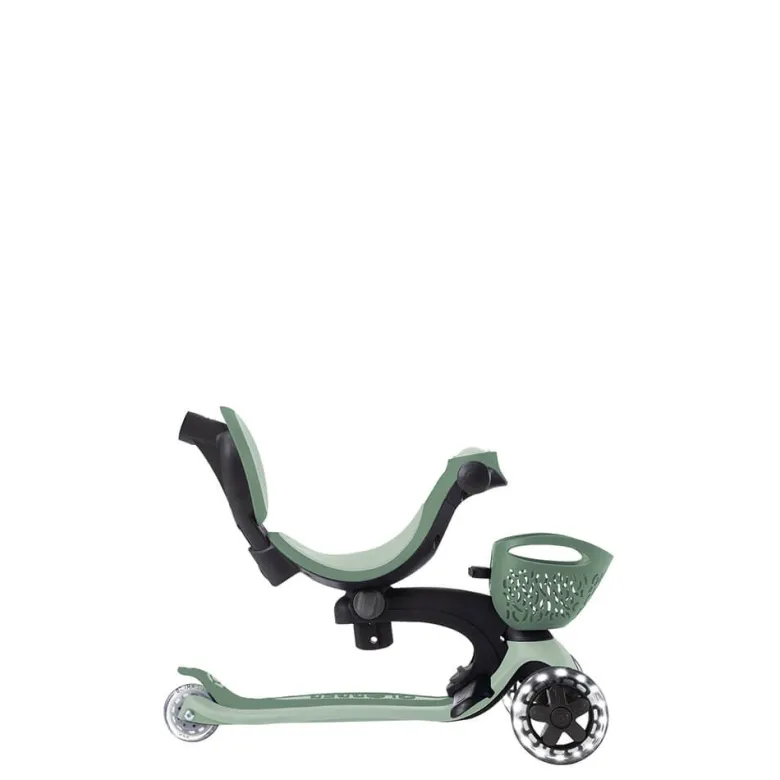 Go Up Baby Lights 360 – Patinete Evolutivo con Luces (Sage/Oliva)