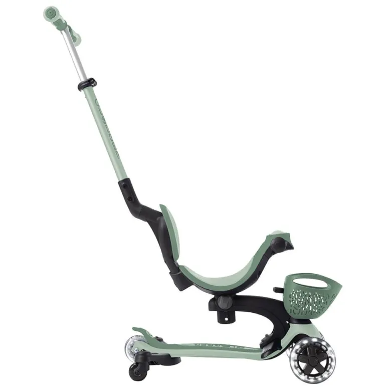 Go Up Baby Lights 360 – Patinete Evolutivo con Luces (Sage/Oliva)