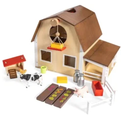 Granja de madera con animales y accesorios - La Granja de Paul