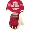 Guantes protectores infantiles sin dedos – Sports Kids Rojo