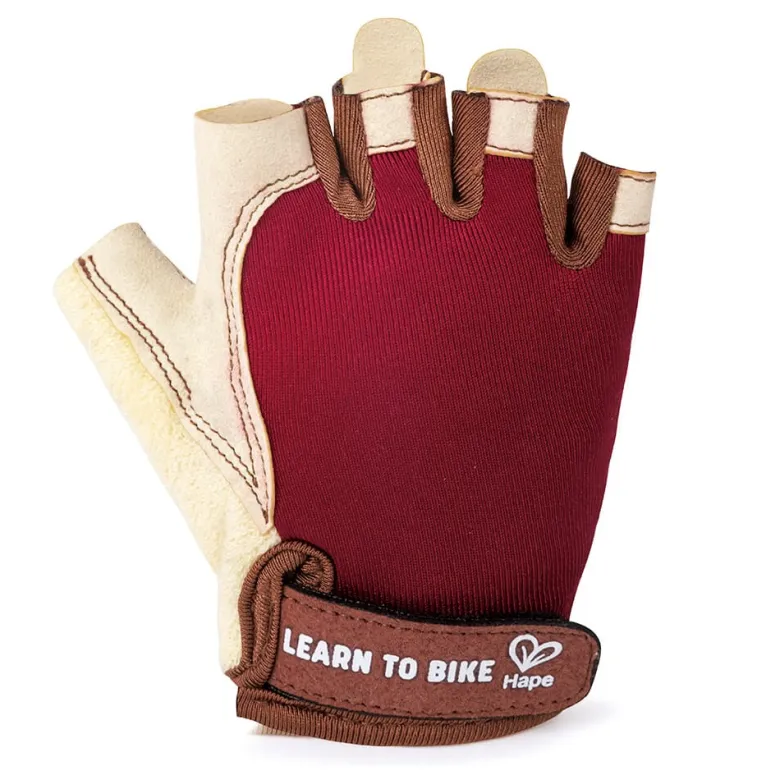 Guantes protectores infantiles sin dedos – Sports Kids Rojo