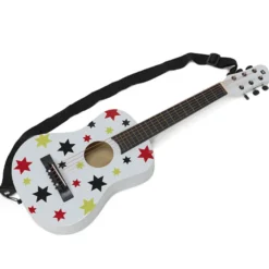Guitarra estrellas de madera 75cm