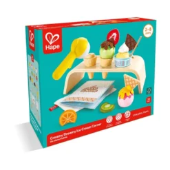 Helados de madera para jugar a construir y crear
