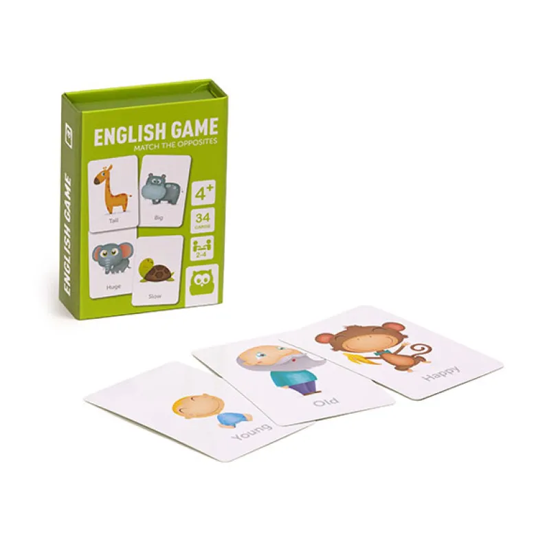 Juego de cartas aprender inglés