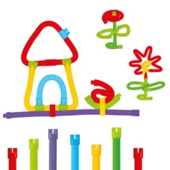 Juego de construcción 3D con piezas blandas naturaleza – 43 piezas