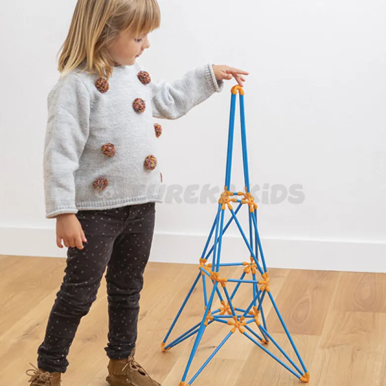 Juego de construción torres icónicas Flexistick