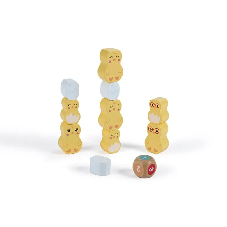 Juego de habilidad y estrategia - Equilibrio de Pollitos
