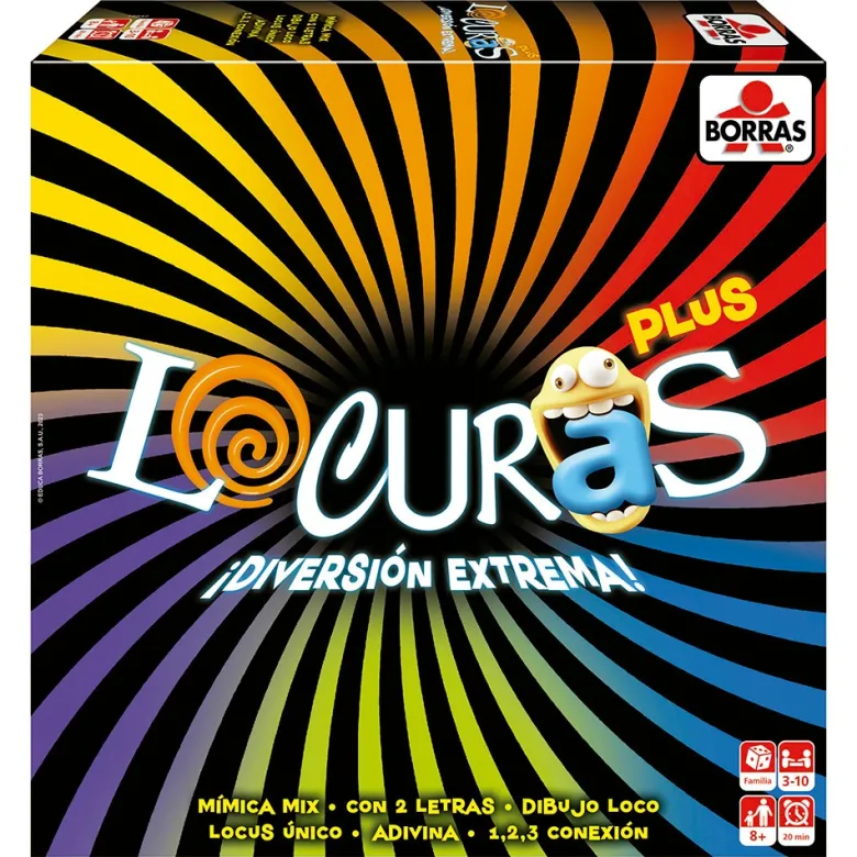 Juego de mesa familiar – Locuras plus