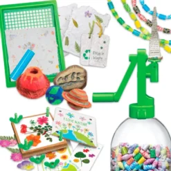 Juegos creativos con papel reciclado – Eco Steam Green Paper