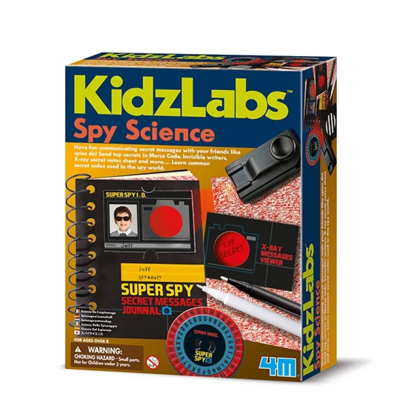 KidzLabs ciencia del espionaje