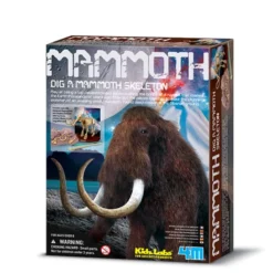 KidzLabs paleontología esqueleto mamut