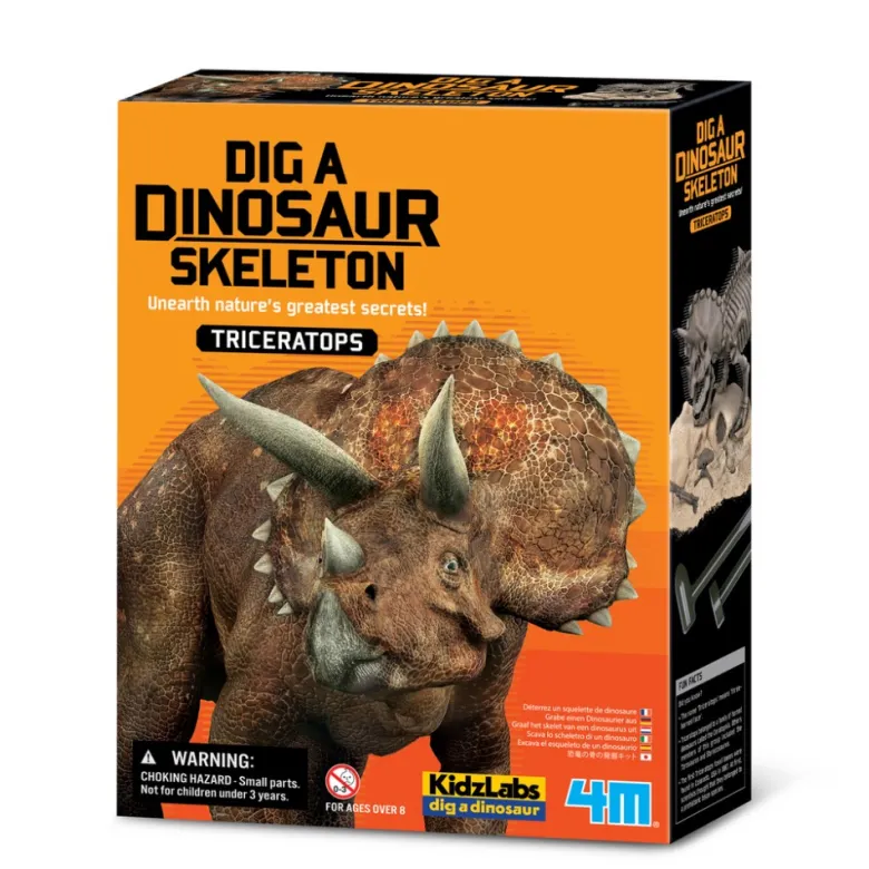 Kit Geológico de un Triceratops – Kidz Labs